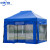 四脚伞帐篷 摆摊用遮阳棚 雨棚围布户外四角棚子折叠篷防雨加厚布B 3*4.5加固蓝 加4面透明围布