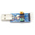 定制适用适用CH341T二合一模块 USB转I2C IIC UART USB转TTL 单片机串口下