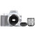 佳能（CANON） 入门级迷你单反数码相机套机vlog便携家用EOS 200D II二代拆单机 白色搭配佳能18-55+24mm f2.8双镜头套 套餐七