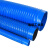 吸尘管蓝色pvc橡胶软管除尘管塑料波纹管通风排风管道排污下水管佩科达 内径110mm*1米