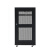 机柜1.2米22U服务器机柜19英寸标准纵横机柜加厚钢板黑色网孔前门Z2.6922标准款