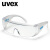 uvex防护眼镜护目镜 防刮防雾防风沙骑行防风防化学液体飞溅防粉尘 内可佩戴近视