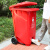 莫恩克 垃圾桶  红色240L脚踏款（有害垃圾）