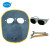 添新焊友 隔热电焊面罩 头戴式焊工护脸面屏BX3牛皮面罩+墨绿眼镜