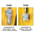 筑采（ZHUCAI）应急救生衣 快速充气式救生衣腰包带反光条 手动110N 橙色 1件价
