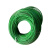 京势 钢丝绳 pvc涂塑晾衣绳绿皮包塑钢丝绳 5毫米（10公斤约160米）（1卷）