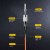 麦森特（MAXCENT）光纤跳线FC-ST 10米多模双芯千兆电信级