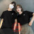 耐克（NIKE）男女装 24夏季新款运动情侣款男友风健身训练透气圆领时尚短袖T恤 AR4999-013/男女同款/黑色全棉 XL(180/96A)