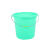 水桶 加厚塑料手提桶储水桶清洁洗车桶 颜色随机 QJ1701 口径24*高19cm容量约5升
