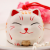 新款创意陶瓷招财猫喜糖盒伴娘伴手礼结婚满月喜糖礼盒装中式回礼 良缘猫【风铃款】 只有猫咪