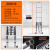 梯子折叠伸缩安全直梯铝合金人字梯升降室内工程加厚梯 加粗加长直梯6.0米(送滑轮)