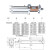 JDI MPT系列气液增压缸压力机冲床气缸 MPT 100*100-20-10T 