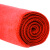 兰诗（LAUTEE）PA1041 红色微纤双面方巾毛巾 30*30