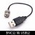 SMA母SMA公BNC母头BNC公头转数据线USB公头连接线Q9转接线 BNC公转USB公 0.5m