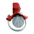 中轴天承 马鞍式水流指示器 丝口式水流指示器 消防水流指示器DN50