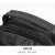 路西法新款轻便时尚休闲多功能两用单肩包男胸包运动斜挎包手机包L1119 黑色