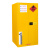 稳斯坦（Winstable）WST242 安全柜 存储柜 化学品危险品储存柜 防爆箱柜 防火柜 90加仑（黄色-易燃品）