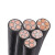 定制电力电缆WDZ-YJY3/4芯10/16/25/35/50/95平方YJY低烟无卤 WDZ-YJY*4*25+1*16mm