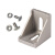 宽选工品 铝角码铝型材连接件20/30/40 工业铝角件铝型材配件含螺丝 4040(套装)