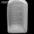安赛瑞 方形小口试剂瓶（2个装）带刻度方瓶试剂瓶透明样品瓶采样瓶 250ml 600708