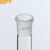 贝傅特 玻璃真空接受管 实验室105度标口真空接收管蒸馏尾接管磨口牛角管 24*24（105度) 