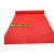 海斯迪克 HK-53 塑胶垫S型镂空防水垫 地毯浴室防滑网格垫子防滑门垫 红 加密加厚6宽0.9米*1米 多拍不截断