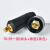 DKJ70-95欧式电焊机快速接头500型电焊机龙头线快速插头插座 嘉博森 DKJ70-95一套(插头+插座)(黑色)
