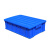 盛富永 塑料周转箱 五金盒元件盒零件盒收纳盒物料盒收纳箱  蓝色 575-140箱 610*420*150  2只