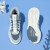 阿迪达斯 （adidas）三叶草板鞋男女鞋夏季新款复古高帮鞋轻便耐磨减震透气运动休闲鞋 IF2685 灰蓝 36