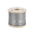润宏工品 钢丝绳 304不锈钢包塑钢丝绳 包塑20mm（18钢丝绳+2PVC）*1米 一盘价 48小时