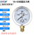 上海仪川 耐震压力表负压表YN-60 油压气压水压液压径向 YN-60 0-0.16MPa