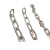 304不锈钢链条晾衣铁链1.2 1.5 2 2.5 3 4 5 6 8 10 12 14 16mm粗 短环3mm粗(一米价)