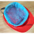 定制安全帽内衬一次性吸汗透气工地头套白色蓝色 松紧调节大小蓝色100只(薄款)