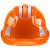 小象优服101038安全帽头盔 ABS高强度防砸工地帽工程防护头盔橙色反光款*10顶【企业定制】
