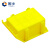 固乡零件盒组合式螺丝收纳盒分类物料元件配件盒五金工具货架斜口黄色R1号180x125X75mm型号QL-XKH-YX1