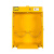 震迪液化气瓶柜双瓶黄色工业防爆柜气体安全储存钢柜KD130