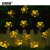 安赛瑞 太阳能灯串 别墅花园景观装饰灯 防水八种模式led灯 樱花 长7M 50灯 暖白 766060