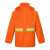 雨林军雨衣 分体环卫雨衣套装 安全反光警示雨衣 单位：套 橘色套装L 