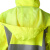 厚创 加厚分体反光雨衣 户外防水双层透气反光服荧光黄可印字 荧光黄分体雨衣套装 XL号170CM-175CM