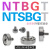 NTBG外螺纹轴承NTBGT M10 M8 M6 M5 M4螺杆螺丝轴承滑轮NTSBG导轮 杏色 NTBGT 168