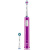 欧乐B电动牙刷成人 圆头牙刷情侣礼物3D声波旋转摆动充电式（含刷头*2）D16+魅力紫 P600plus 日常清洁