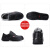 JSP洁适比 JSP-0520S1P 低帮标准款安全鞋劳保鞋工作鞋 黑色 40 