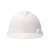 梅思安/MSA PE标准型一指键帽衬 V型安全帽施工建筑工地劳保头盔 白色 1顶装 企业定制