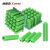 科雷杰（Corej）绿色尼龙塑料膨胀管自攻钉螺丝管胶塞胶粒专用塑胶墙面塞6mm8mm 绿色膨胀胶塞 M6(500个)