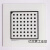 Halcon标定板 高精度 圆点 氧化铝标定板 7*7 漫反射 不反光 GB050-2浮法玻璃基板