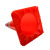 德威狮 PVC路锥安全道路警示锥 反光雪糕筒 橡胶隔离锥桶70cm高 单位：个