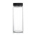DYQT透明玻璃样品瓶试剂瓶广口密封瓶丝口瓶化学实验室璃瓶大口取样瓶 透明160ml+四氟垫
