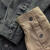 SUNWISESS军事风法式工装深灰重磅衬衫外套男美式事风复古工装休闲上衣 卡其色 XL