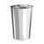 稳斯坦  圆形不锈钢垃圾桶 黑色25*61cm 带内桶室内商场垃圾桶 翻盖港式桶 WL-016