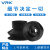 威尔克VRK ZP3系列矮小风琴型真空吸盘M5外牙内牙吸盘带螺牙橡胶硅胶吸盘连接件 单独吸盘ZP3-16BS 硅胶 